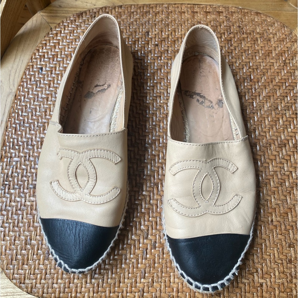 Chanel Flat Espadrille 37